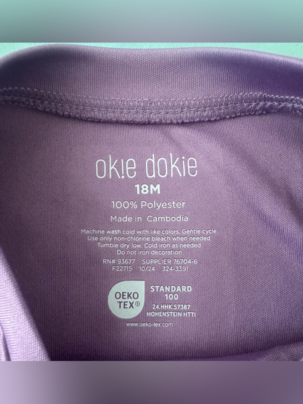 Okie Dokie Little Girls 2-pc Short Sleeve T-Shirt - Picture 5 of 11